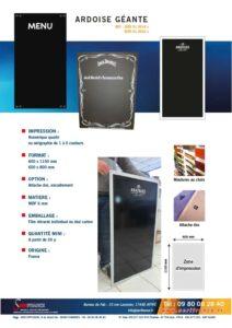 ardoise géante