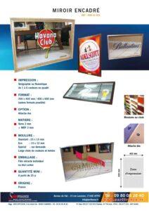 miroir encadré