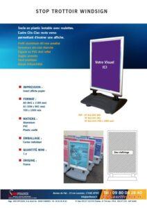 stop trottoir windsign