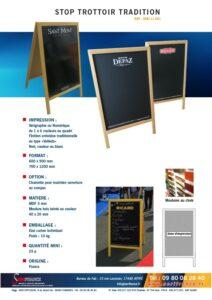 stop trottoir tradition