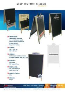 stop trottoir chassis