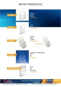 boites prospectus